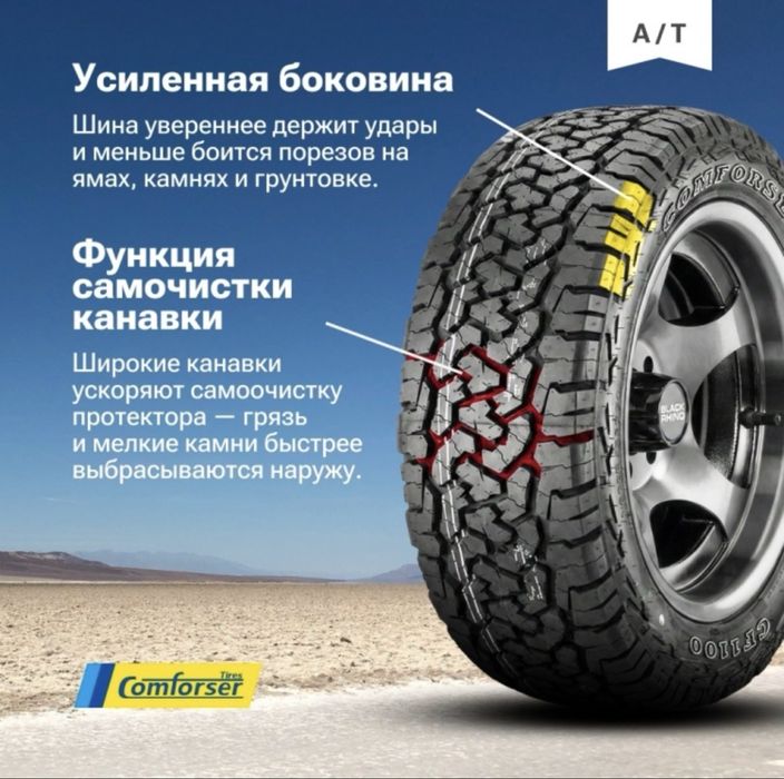 Шины COMFORSER CF1100 А/Т 255/60/18
