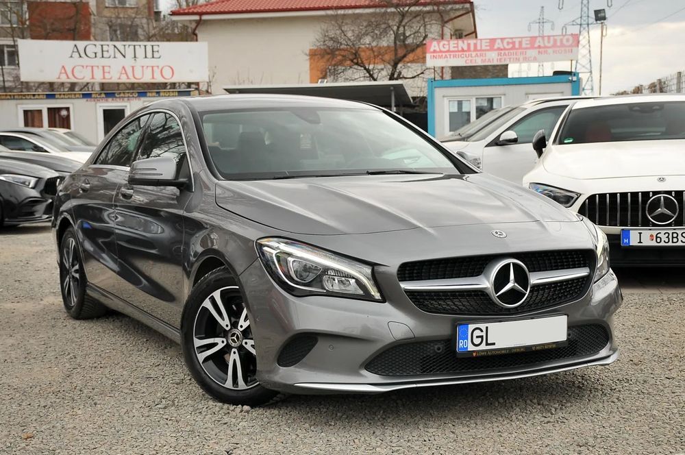 Mercedes-Benz CLA 180 2019 1.6i 122 CP E6 CutieAut Clima Piele Navi Camera LED, Proprietar
