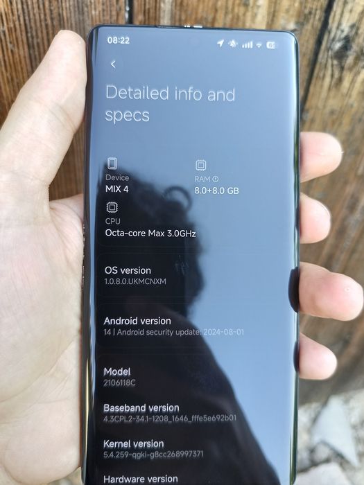 Срочно продам Xiaomi mi mix 4