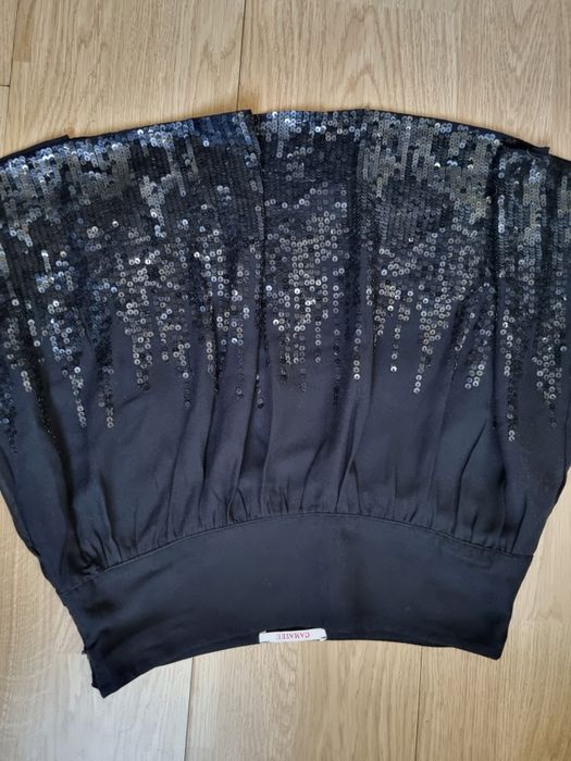 Fustă femei scurtă cu paiete