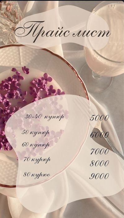 Денежный букет Алматы