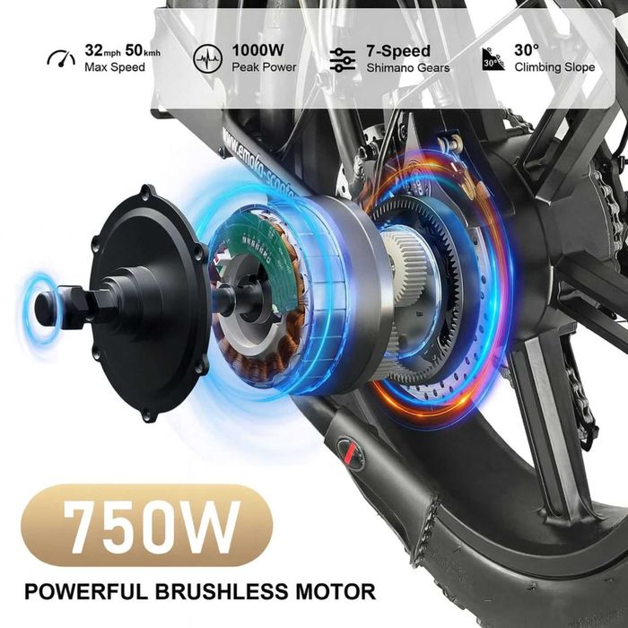 Електрически велосипед/колело EMOKO C94 750W 35AH