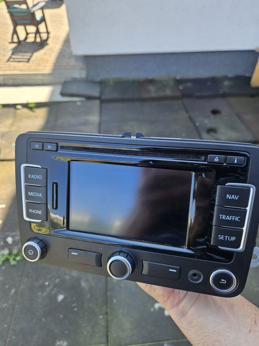 Navigatie rns 315 +rama si card SD passat b6 b7 cc tiguan golf touran