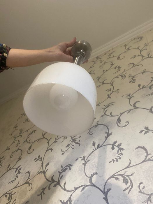 Стильные люстры, стекло