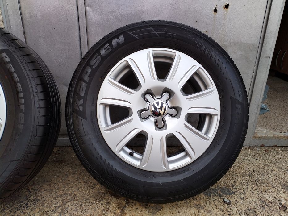 Jante Aluminiu Volkswagen Tiguan 5x112 R16 +Anvelope Vară 215 65 R16