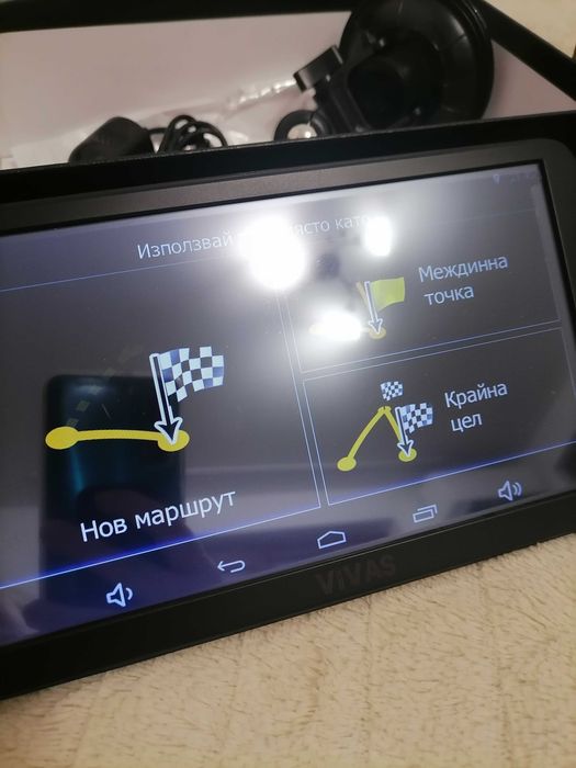 Навигация за кола/камион 9 инча с камера и андроид Vivas Allroad 9090