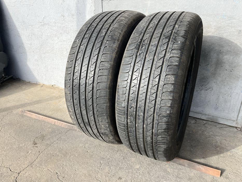 2 бр. всесезонни гуми 215/55/17 Nexen DOT  4721 6 mm