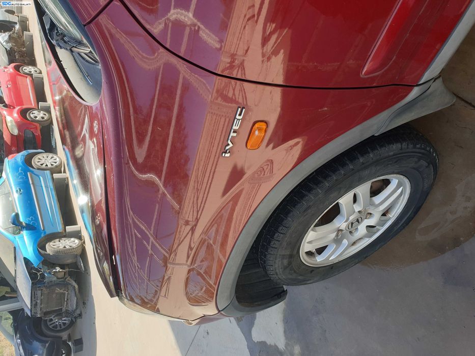 Aripa Stanga Fata cu Imperfectiuni Honda CR-V 2002 - 2006 Culoare R517P Redondo Red Pearl [K6967]