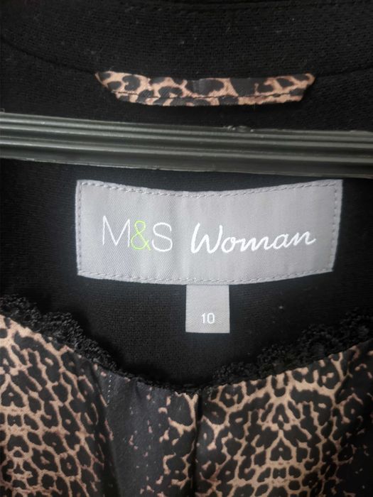 Черно дамско елегантно сако