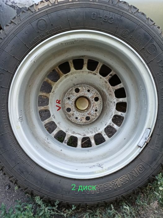 2 диска BMW E30  R14 х4x100