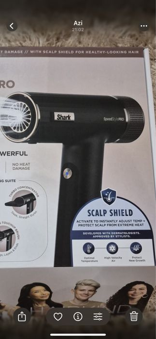 Shark speed style pro