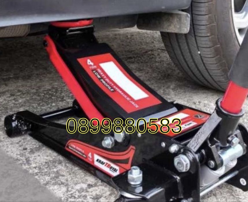 Хидравличен нископрофилен крик 4т Kraft