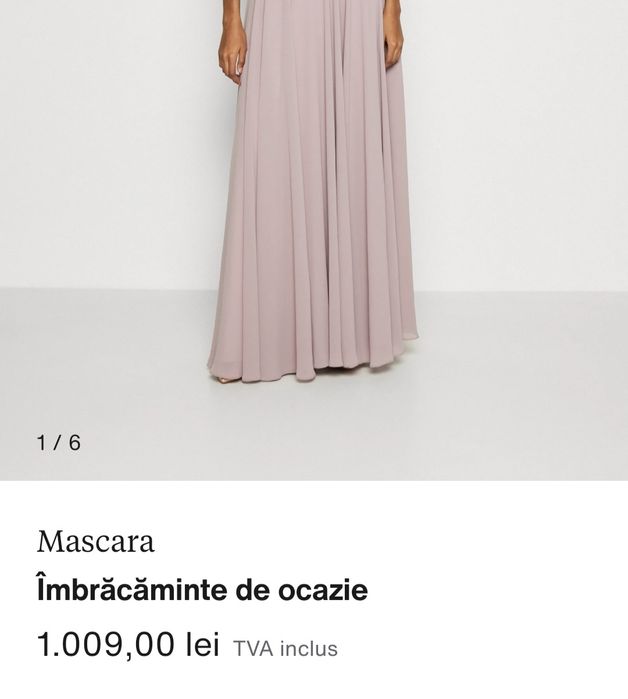 Rochie de seara, lungă, elegantă, nuntă, botez