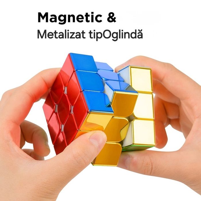 Cub Rubik MAGNETIC, diferite modele. Accesorii incluse. Speed cubing.