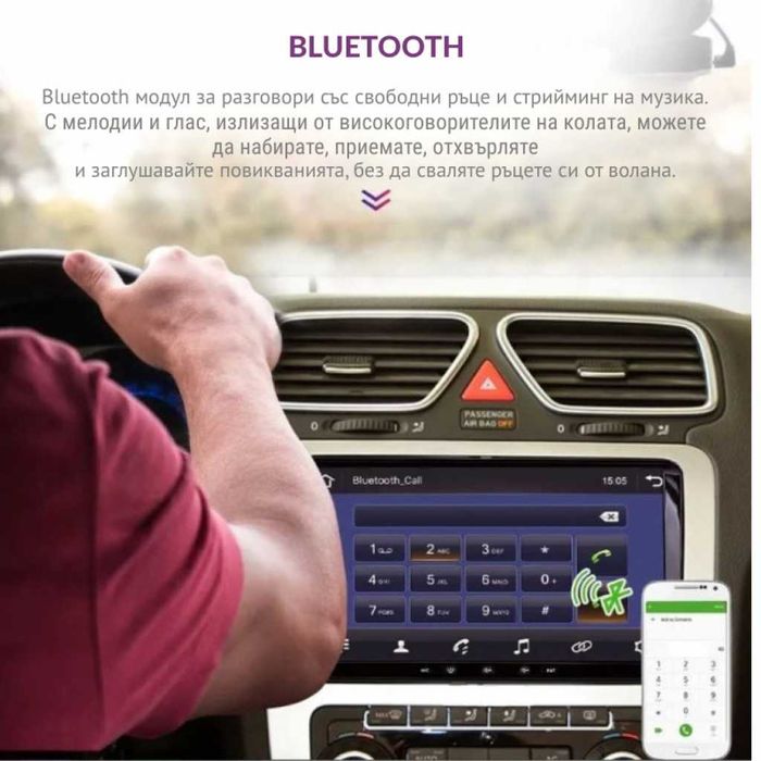 Мултимедия за Volkswagen, Skoda – Android 13, CarPlay