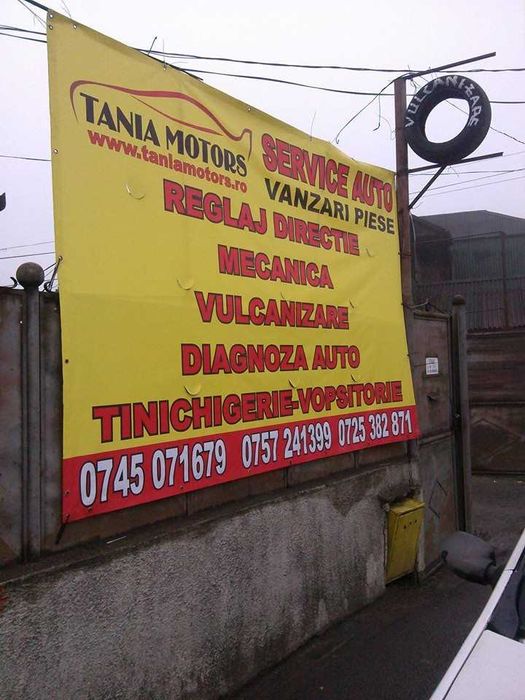 Bannere de exterior - pentru orice domeniu de activitate