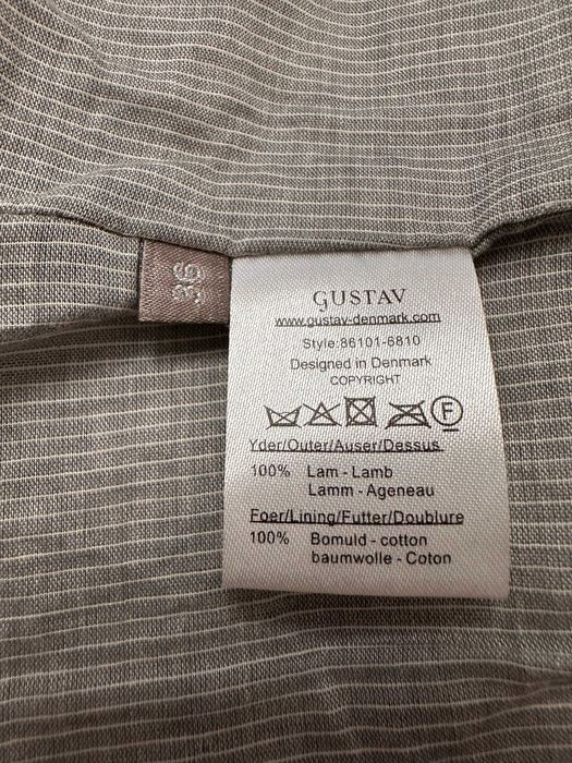 GUSTAV елек кожа с агнешка кожа S