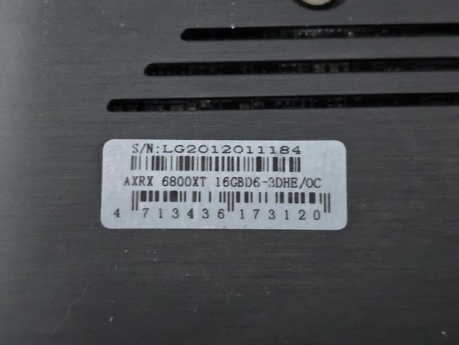 RX 6800XT 16gb Red Devil