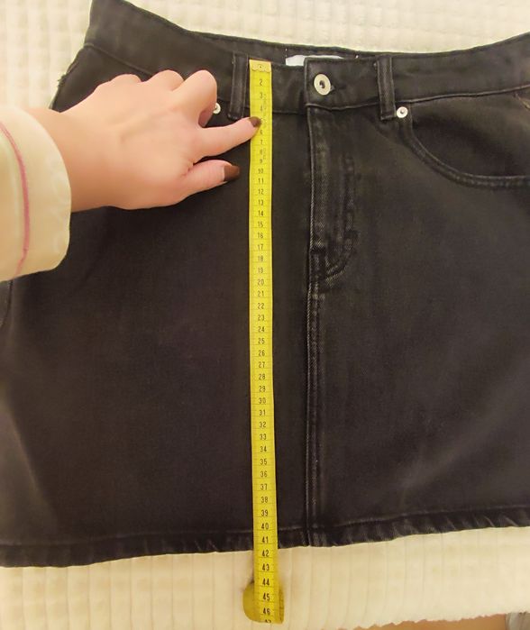 Reserved, деним дънкова пола, размер М