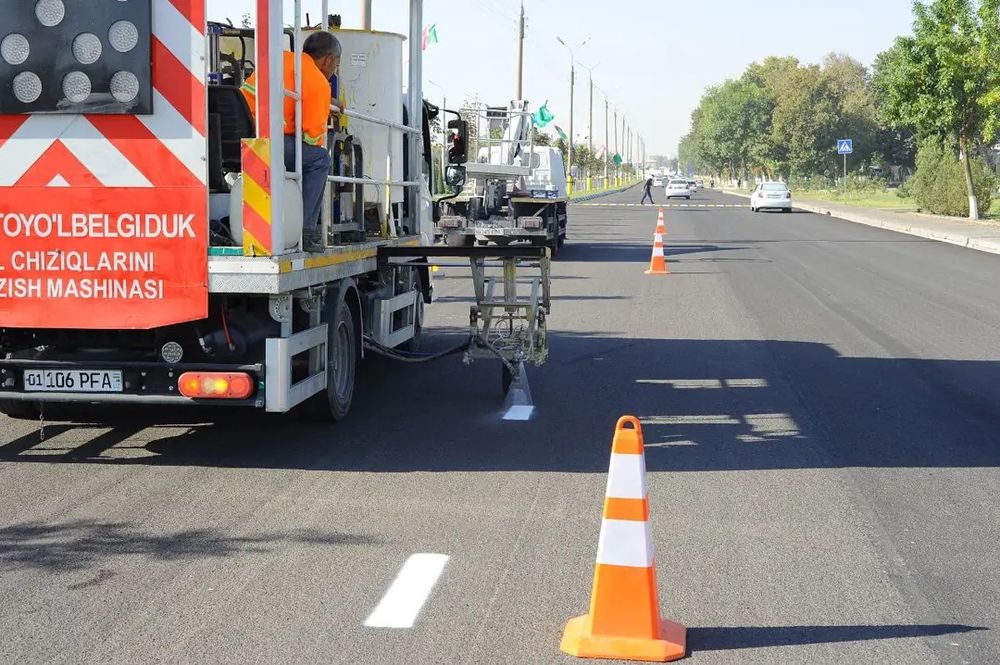 Разметка дорог дорожная разметка парковка