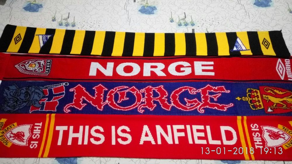 Футболни фен шалове и Angry Birds