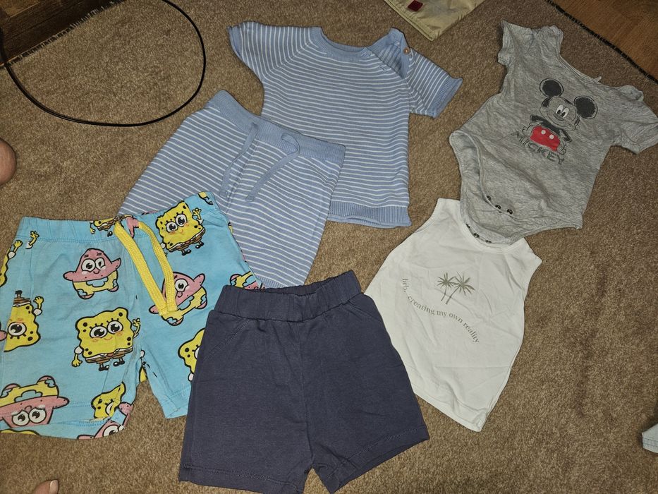 Зимни и Летни бебешки дрешки за момче 6-12м.
