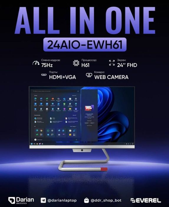 MONOBLOK 24 IT Dasturlash Bug’alterlar talabalar call centrlar uchu