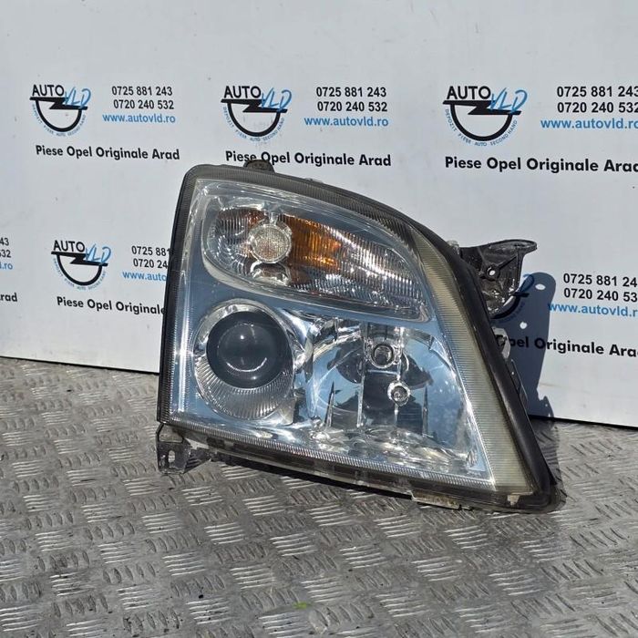 Far crom dreapta lupa cu halogen Opel Vectra C