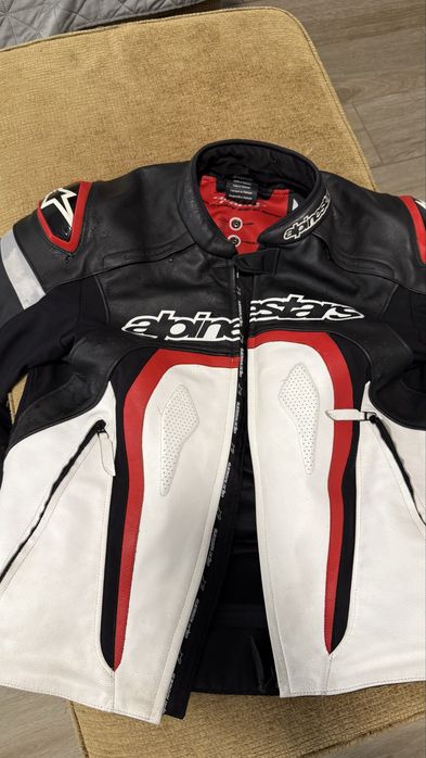 Geaca moto Alpinestars piele Motegi 58