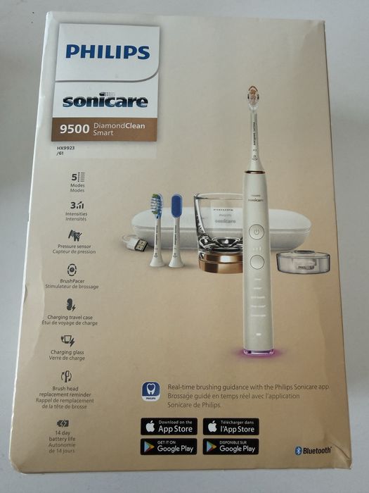 Неразопакована четка за зъби Philips Sonicare 9500 HX9923/61