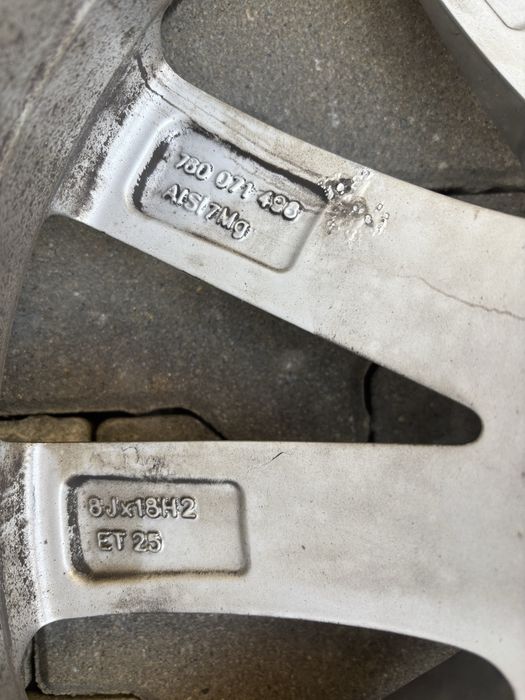 Jante Originale VW Touareg 2020 R18  VW cu anvelope Continental