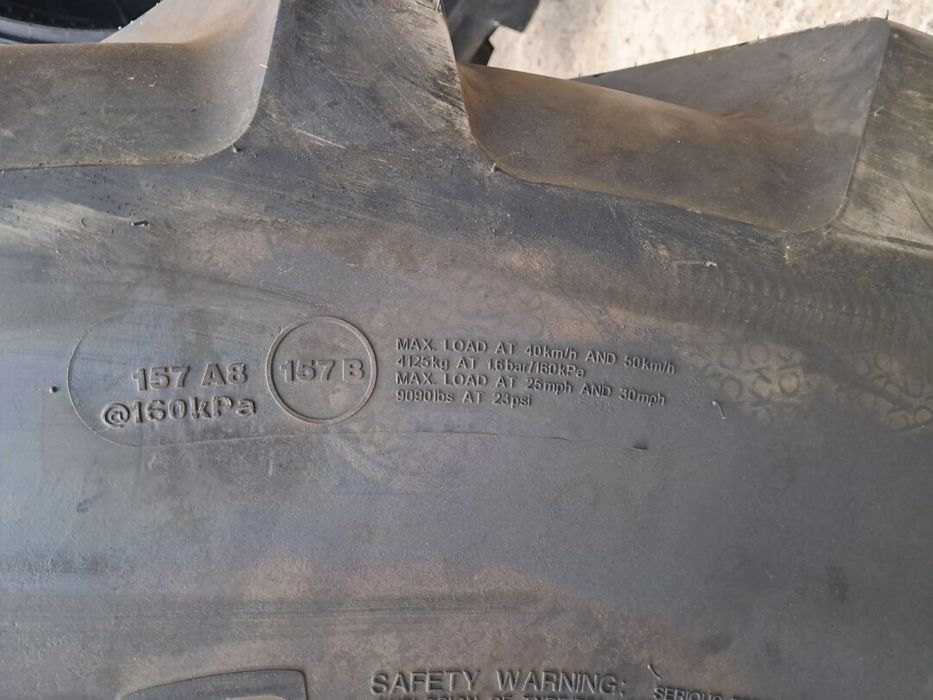 ANVELOPA 520/85 R42 VREDESTEIN TRAXION 85 II 157A8/157B (20.8R42)  Cauciucuri tractor, Fiat, Case, Fendt, John Deere, New Holland, Massey Ferguson, UT