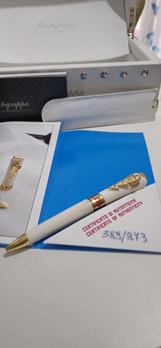 Lot 3 pixuri Montegrappa NOS – ediții limitate de lux, cu certificate