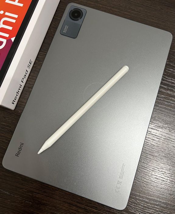 Redmi Pad SE 128GB + стилус + толық комплект

Планшет өте жа