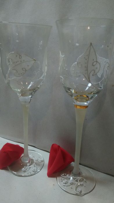 Сватбени чаши - 2 бр.