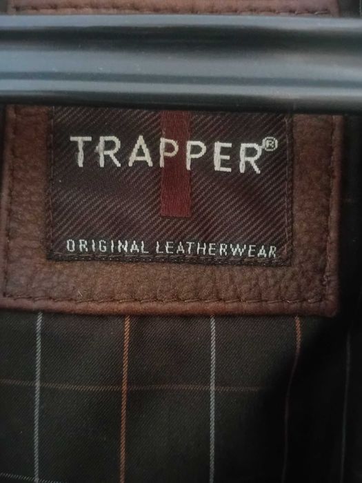 Куртка кожаная, Trapper (Германия)