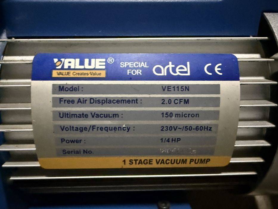 * Value вакуумный насос почти новый не дорого!