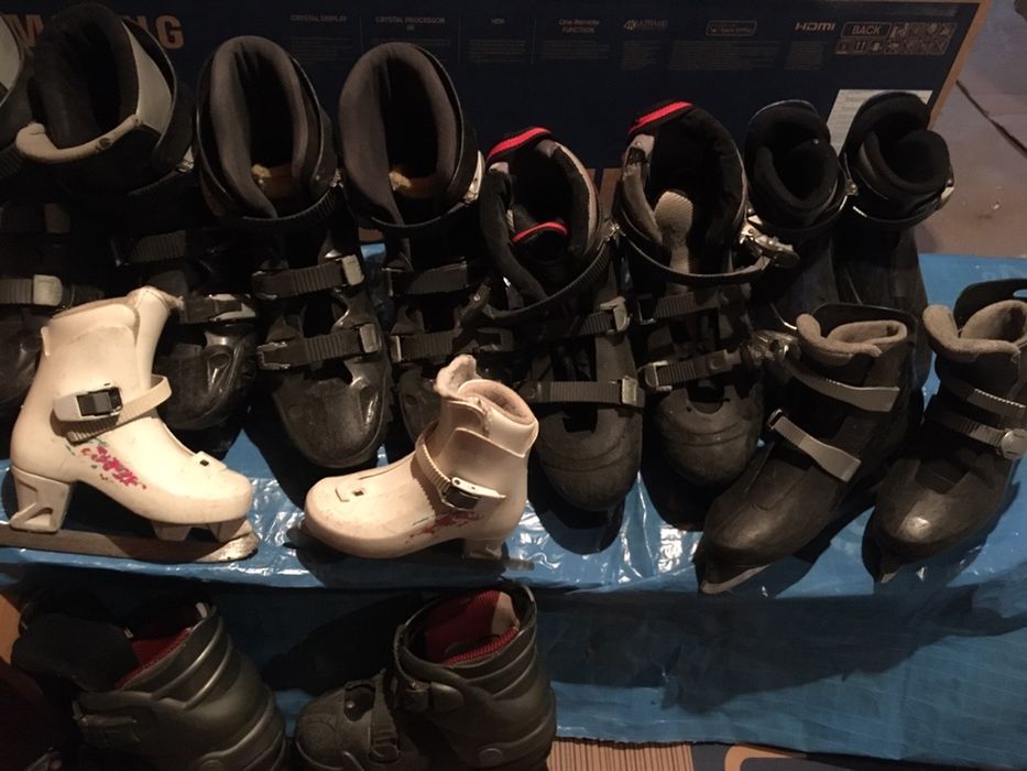 Vând patine plastic copii si Adulți