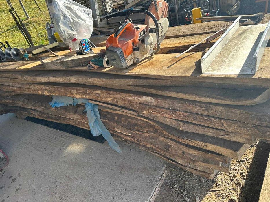 Cherestea de stejar uscata de 6 cm