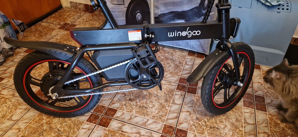 Bicicleta electrica pliabila