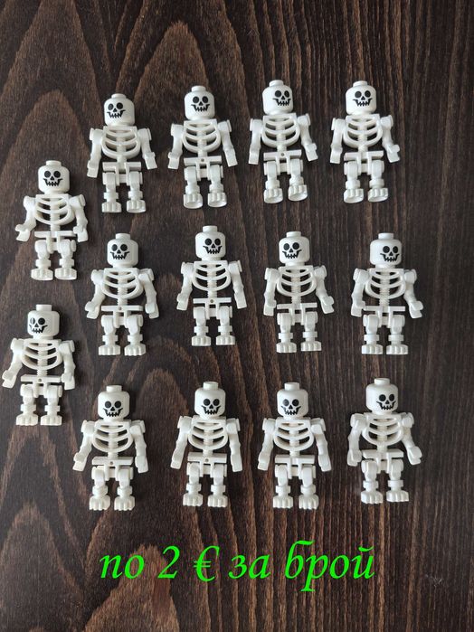 LEGO минифигурки рицар пират сокол вълк форестмен