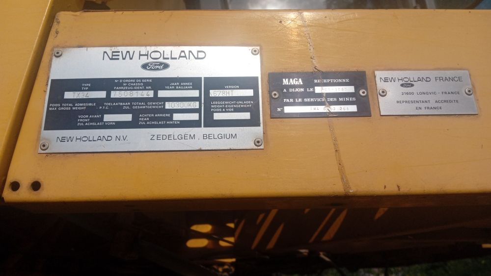 New holland tx 34