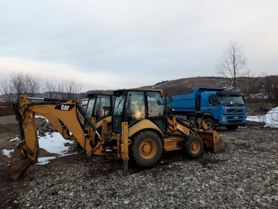 Inchiriez buldoexcavatoare si autobasculantă