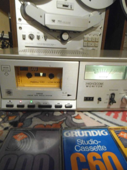 3-Head CG-356 UHER ferrite head 3-Motor High-Com Compander