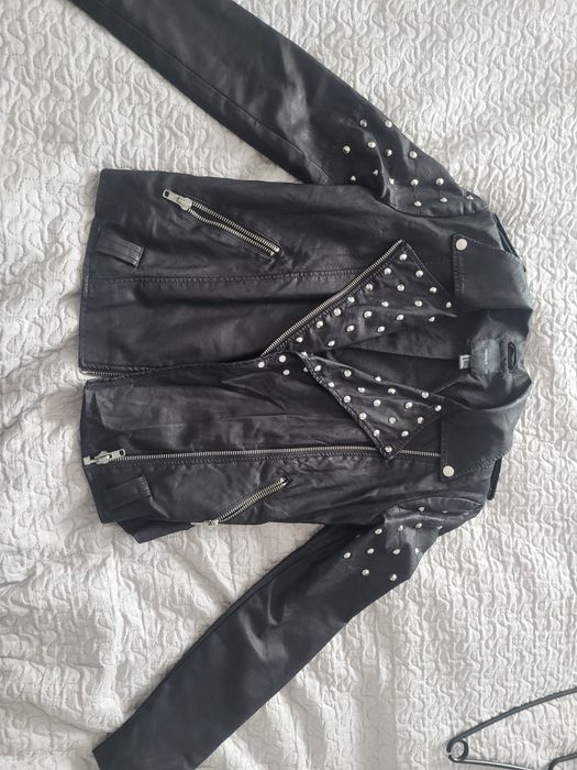 Geaca de piele ecologica  firma Forever marime S/M