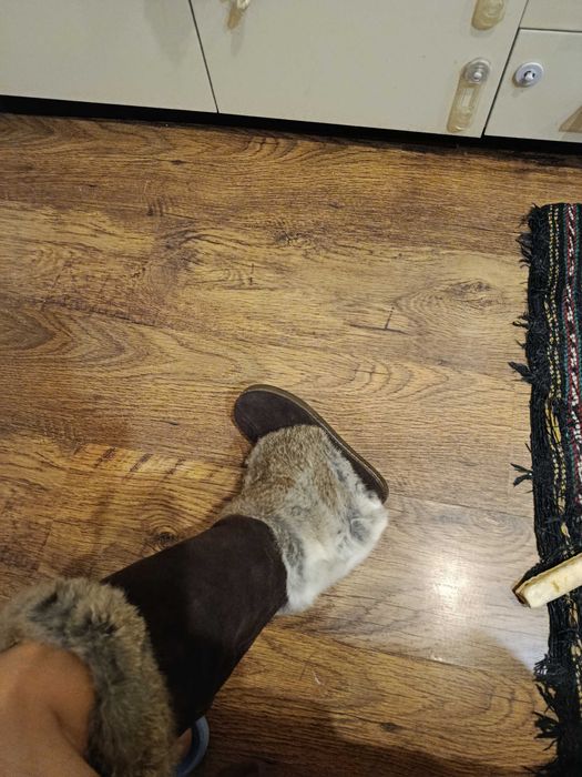 Кожени ботуши,колекция Дженифър Лопес