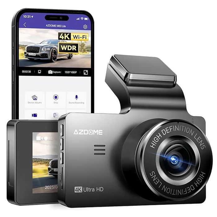 Camera auto de bord Azdome 4k