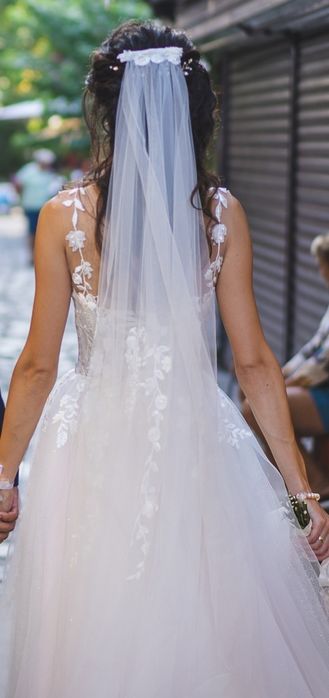 Дълга Булчинска Рокля