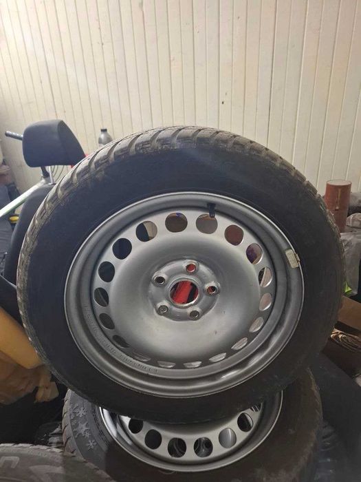 Janta otel/tabla Skoda,Volkswagen Tiguan, Seat Alhambra, ALCAR STAHLRAD 6.5x16 5x112 ET33 Gaura centrala 57.1mm