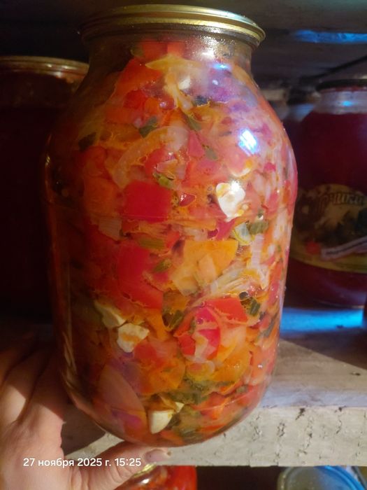 Домашние соленья и салаты